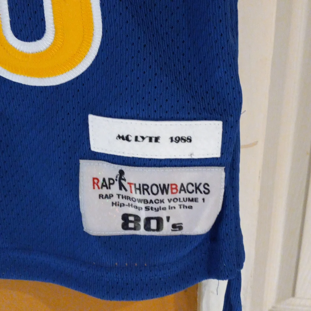 Rap Throwbacks Vol.1 Hip Hop '88 Womens 80's Style Jersey- MC Lyte. - Picture 5 of 8